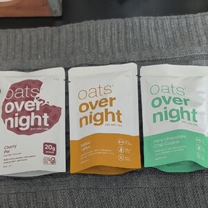 Oats Overnight - Cherry Pie, Salted Toffee, Mint Chocolate Chip